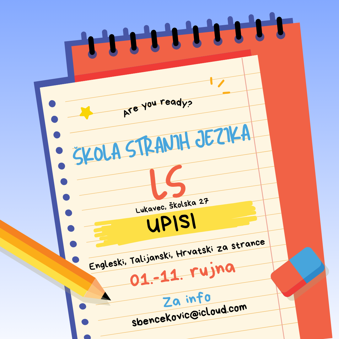 upisi u školu stranih jezika