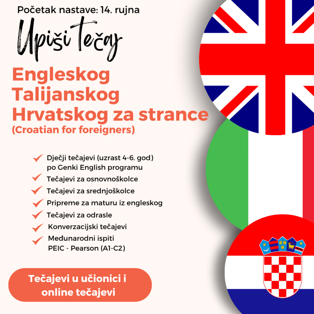 Upišite tečaj stranog jezika